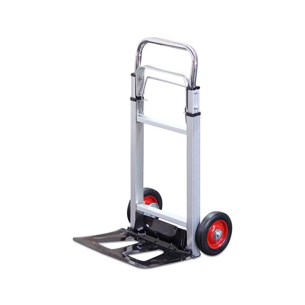 G-Rack Extendable 100Kg Industrial Anti Puncture Tyres Trolley