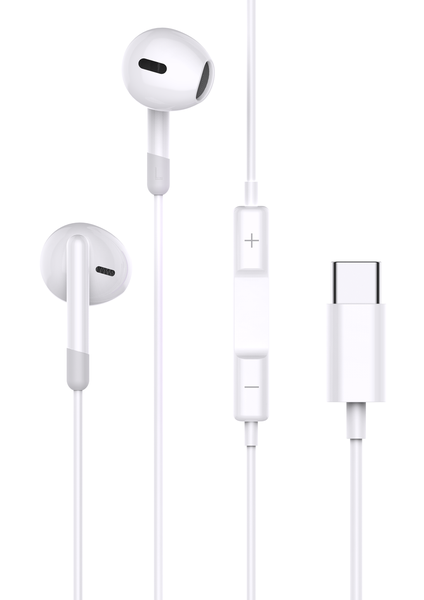 TechZA Type-C Earphones with Microphone High Quality Sound TZ-HF10