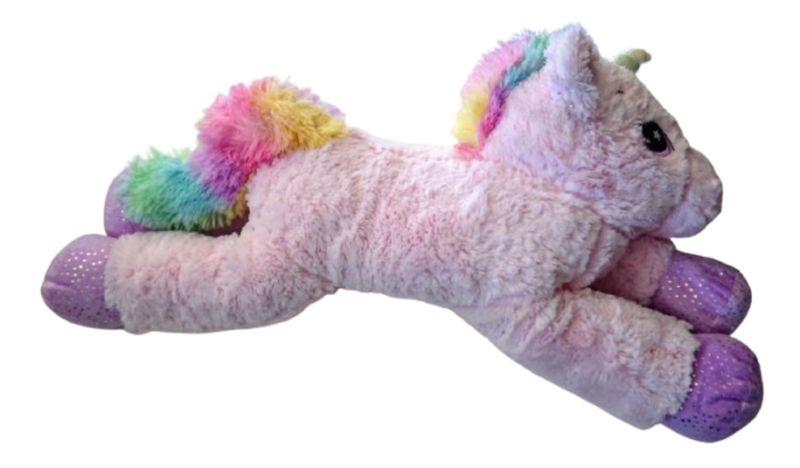 Plush Unicorn Lying Down, 60cm Jumbo