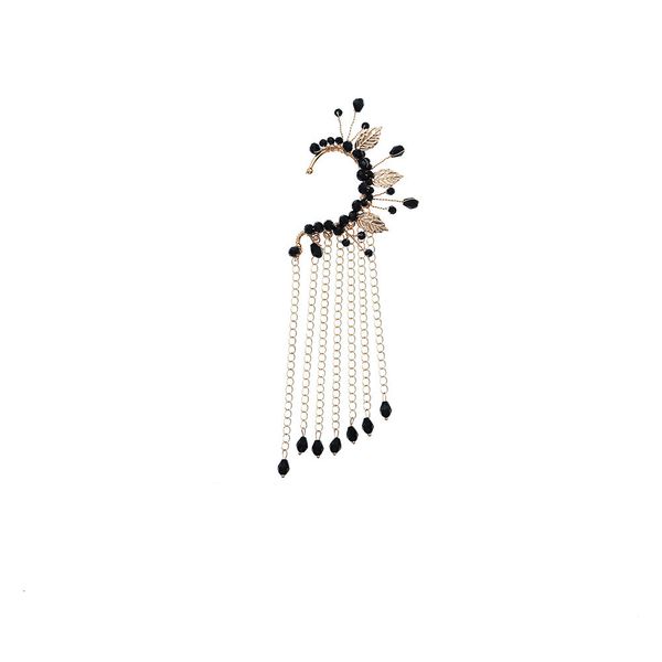 A Tassel Earring Hanging On The Left Ear For All Ear Types