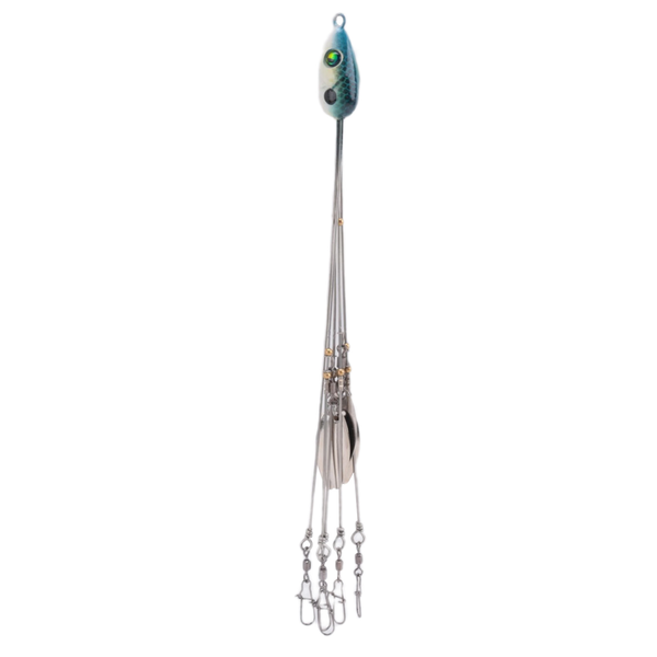 Alabama Umbrella Rigs for Bass Stripers Fishing, Freshwater, Blue