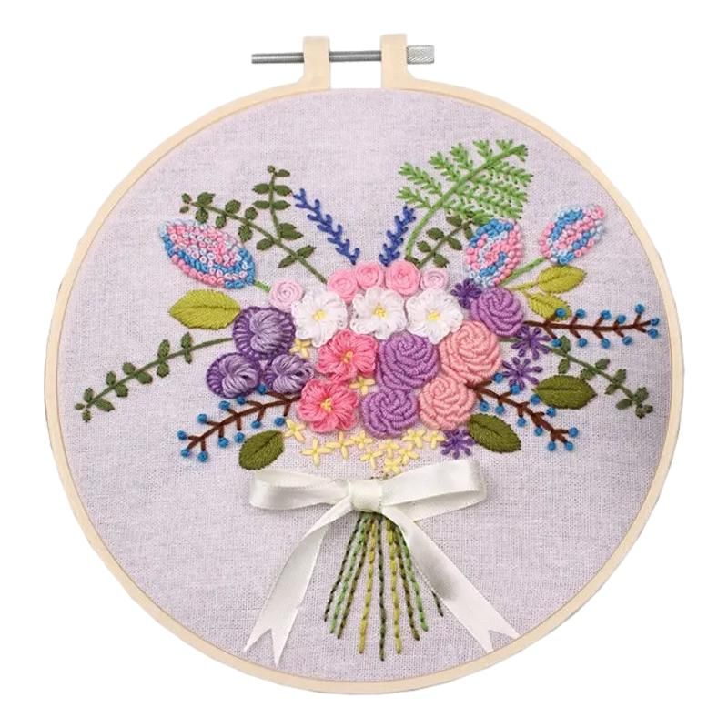 Embroidery Kit Pretty Bouquet Shop Today. Get it Tomorrow