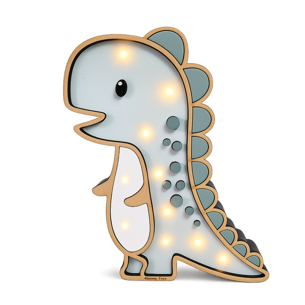 Timmy Toys Wooden Dinosaur Night Light