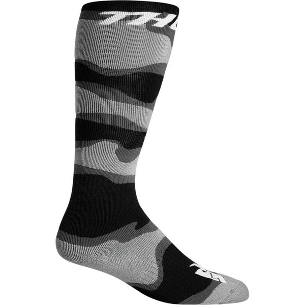 Thor MX Camo, Gray &amp; White Socks