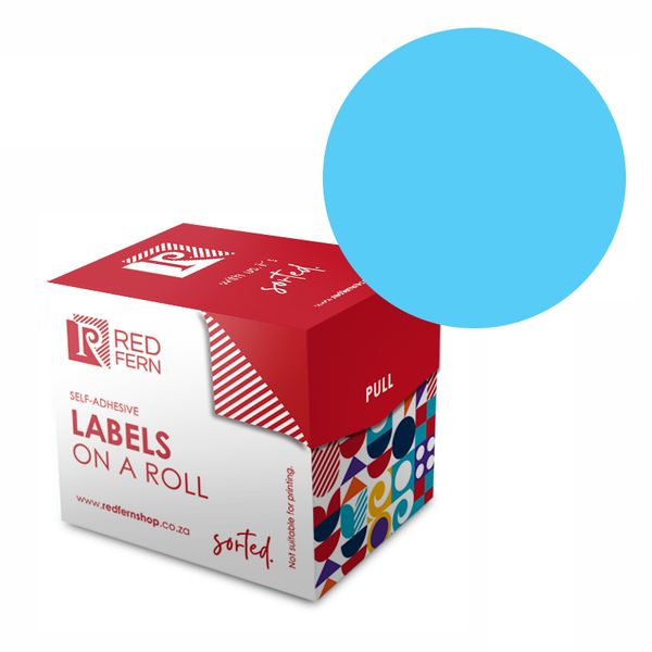 Redfern C32 Colour Code Labels - Light Blue 10's