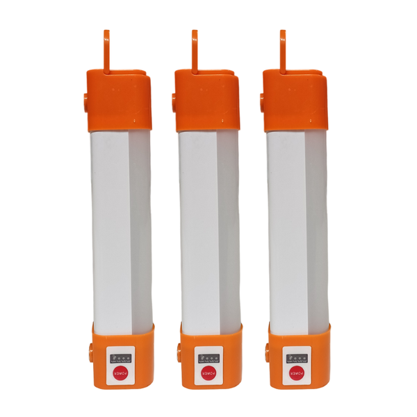 20CM Rechargeable Emergency LED Tube Light Pack of 2