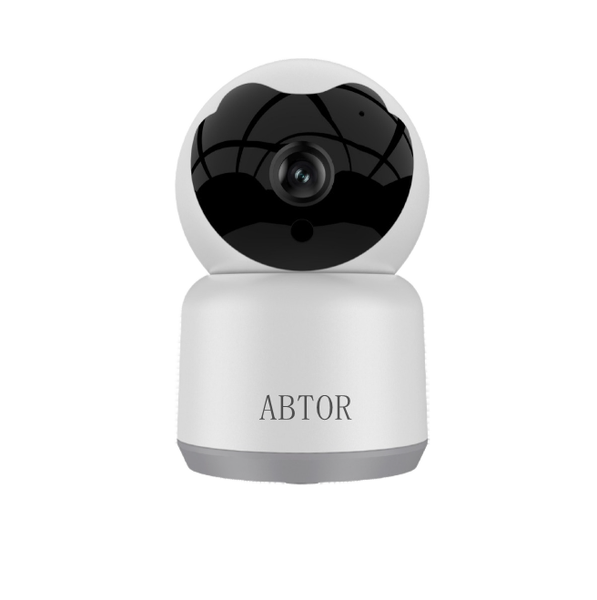 ABTOR Baby Camera, Wireless, FullHD 1080p, 360 Rotation, White