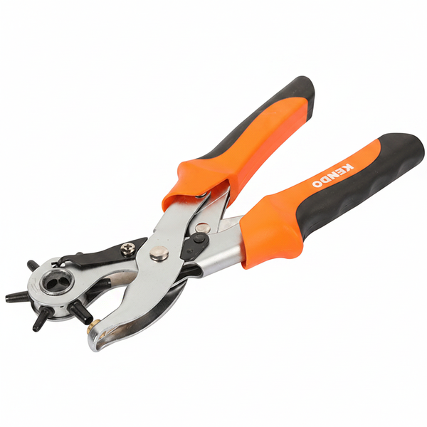 Kendo Revolving Punch Plier 235mm - Durable Hole Maker for Crafting
