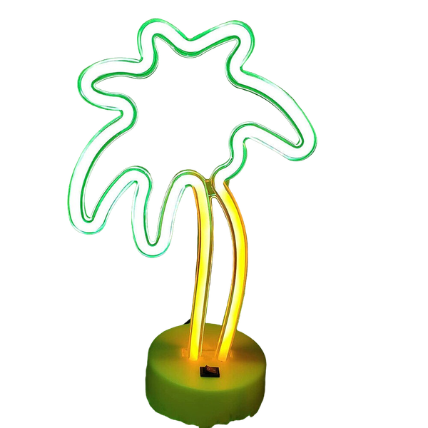 Palm Tree Neon Sign Lamp USB And Battery Operated
