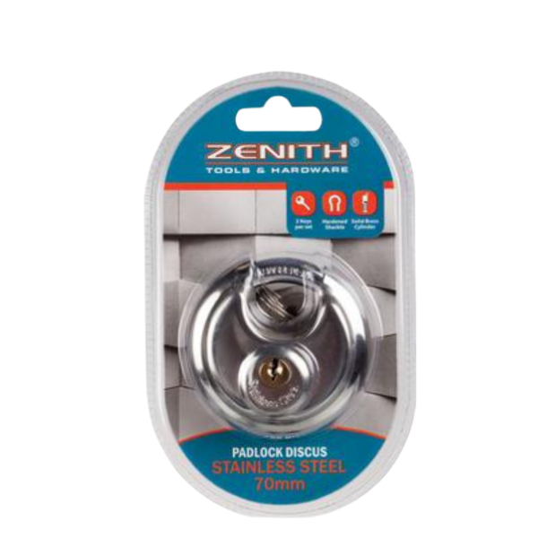 Zenith - Round Padlock 70 MM