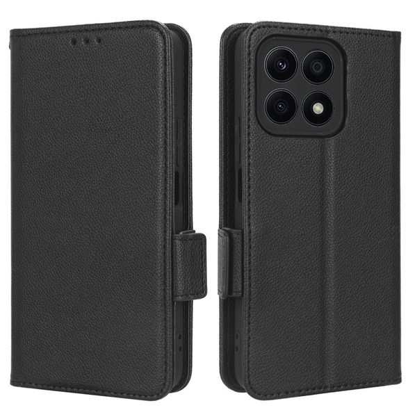 Lychee Patterned Leather Cover Compatible With Honor 200 Lite