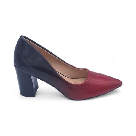 TTP Sleek Patent Block Heel Gradient Colour Point Toe Heels JSF70 3 Shop Today. Get it Tomorrow takealot