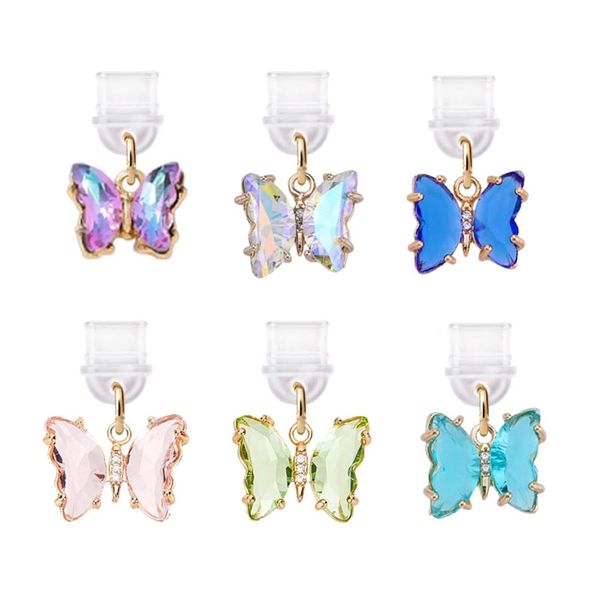 Dust Plug Charm Compatible with Kindle Paperwhite ,Type C/USB C Set of 6