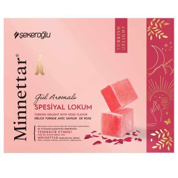 Sekeroglu Turkish Delight Rose 300g | Authentic Imported Turkish Delight
