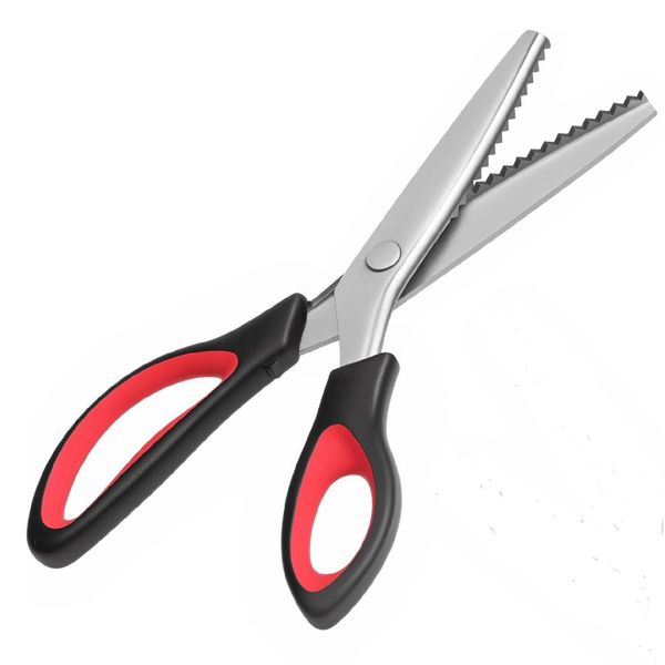 9-inch Zig Zag Fabric Scissors - Professional Dressmaking Craft
