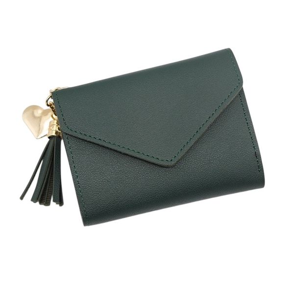 Ladies Small Minimalistic Purse-Green