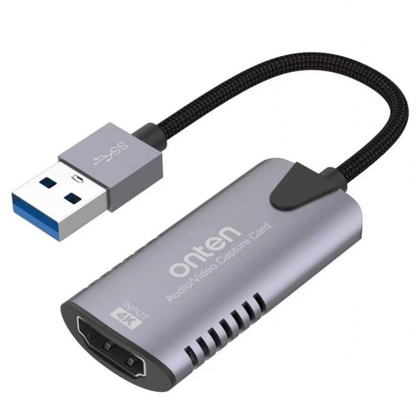 USB 3.0 To 4k HDMI Audio, Video &amp; Recording Capture Card - OTN-US323