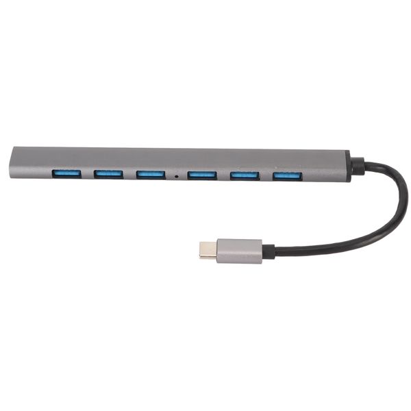 USB-C Hub, 5Gbps, Aluminium, Plug &amp; Play, Docking Station