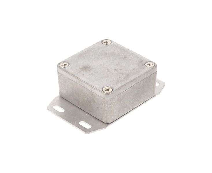 1590LLBF Enclosure Diecast Aluminium 51x51x25mm Flanged, Unpainted