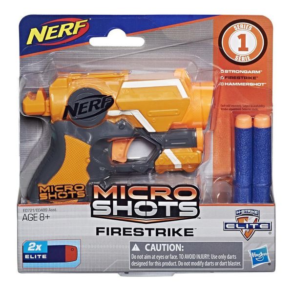 NERF MicroShots N-Strike Elite Firestrike Blaster 45164