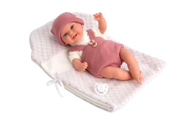 Arias Elegance 35cm Reborn Weighted Soft Body Doll - Babyto (Pink)