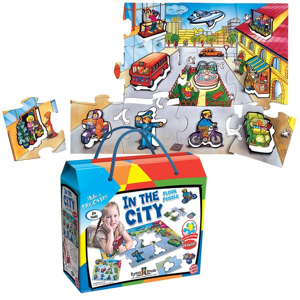 Ryan's Room In The City Floor Puzzle