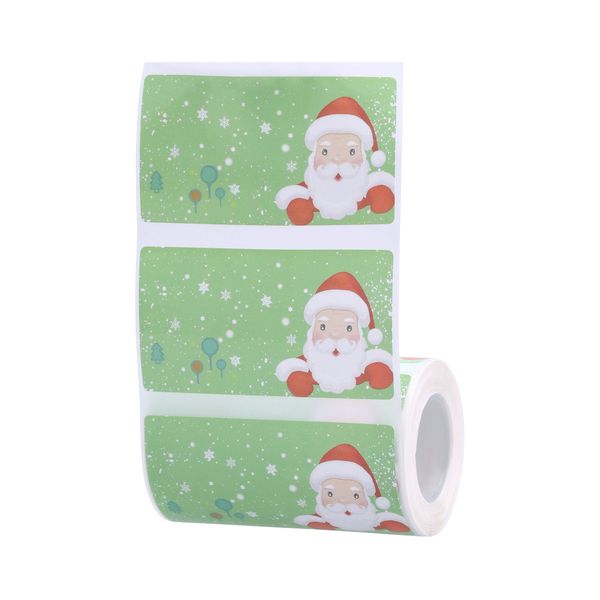 Niimbot - B3S Only - T70x38mm - 180 Thermal Labels Per Roll - Christmas