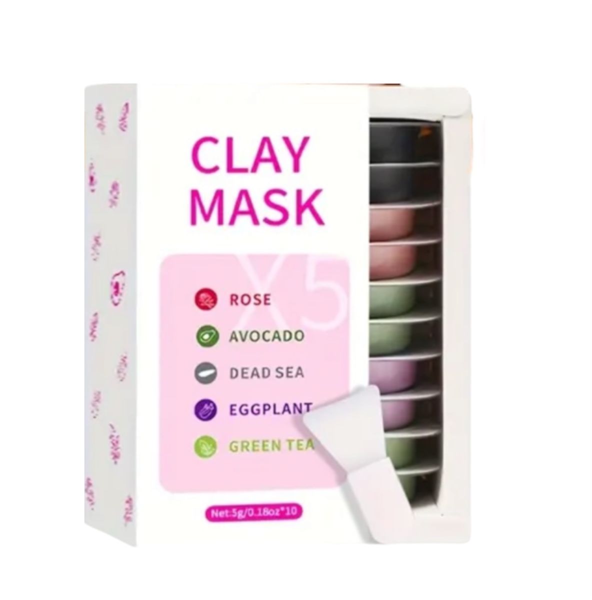 Clay Mask Pod Set - 10 Pods | Shop Today. Get it Tomorrow! | takealot.com