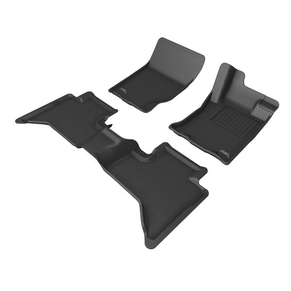 3D MAXpider KAGU XCompatible with Triton (2024+) Moulded Floor Mats - Double Cab