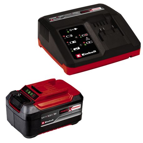 EINHELL Power X-Change 5,2Ah Fastcharger Starter Kit Image