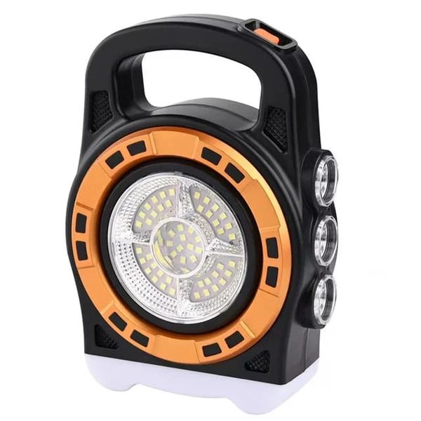 20W Solar Powered Portable LED Light with USB Charging