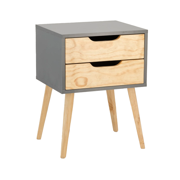 Halti 2 Drawer Side Table
