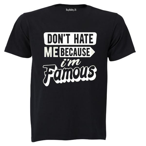 Mens - T-Shirt - Black image