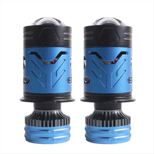 Car Mini H4 Led Projector Lens Auto Headlight Turbo Lamps