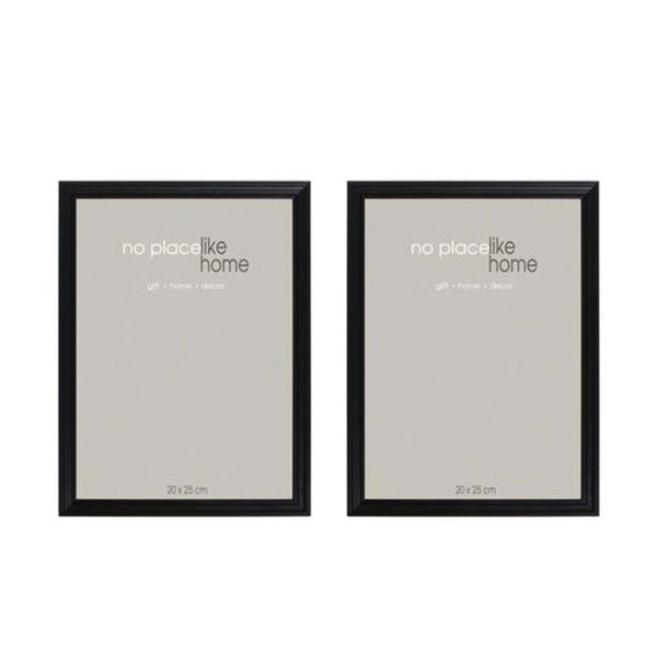 Black Picture Frames for Photo &amp; Certificate - 2 Pack