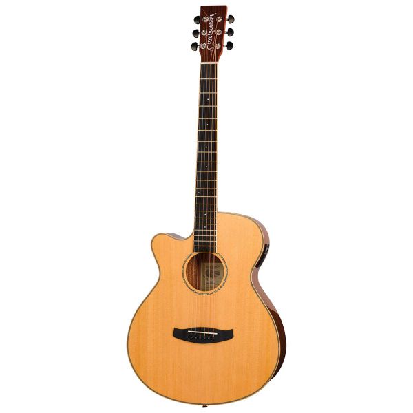 TANGLEWOOD Roadster X Super Folk Lefthanded Cutaway Gloss with Elec &amp; Bag