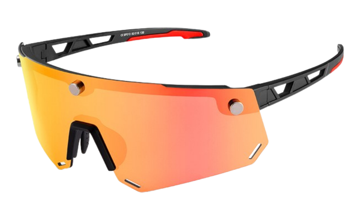 Rockbros SP213 UV400 Magnetic Frameless Lens Polarized Cycling Glasses ...