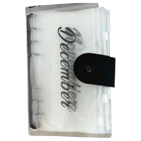 Money Mate Transparent A6 Cash Budget Binder Envelopes