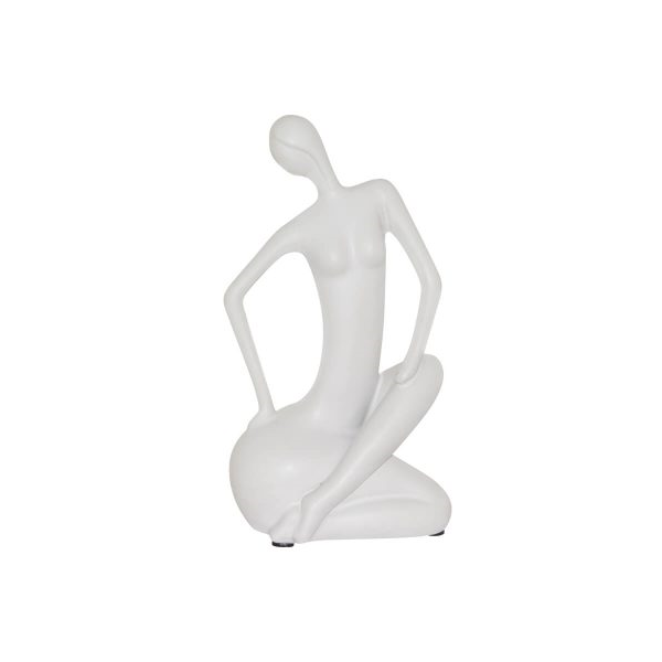 White Nude Girl Sculpture