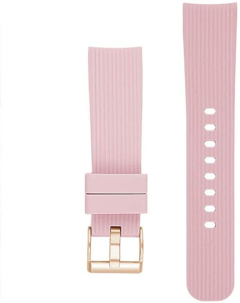 Silicone Strap Compatible with Samsung Galaxy 42mm/SM-R810 Watch (S/M)-Pink