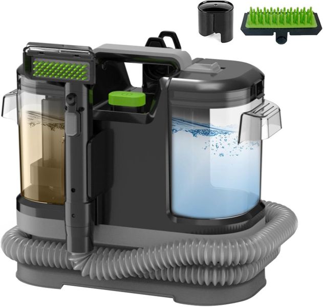 Portable Carpet Cleaner Machine with Dual Size Brushhead
