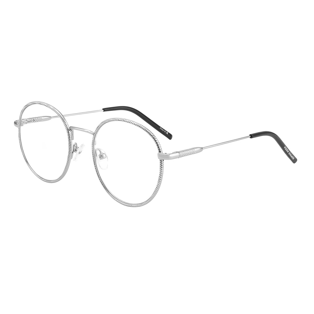 Sophie Moda - Reading & Anti-Blue Light Glasses: Costosa Silver | Shop ...