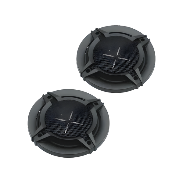 2Pcs Of 6' 60W 3-Way Mega Bass Coaxial Car Speakers
