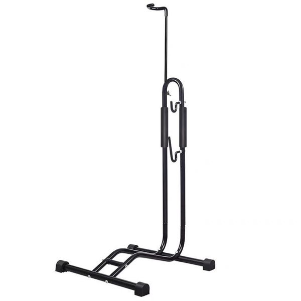 3 in 1 Bicycle Floor Stand - Freestanding Upright Parking Storage Rack
