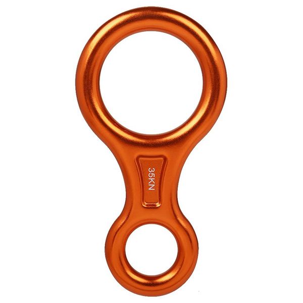 Aluminum Alloy Downhill Equipment for Climbing Device Orange
