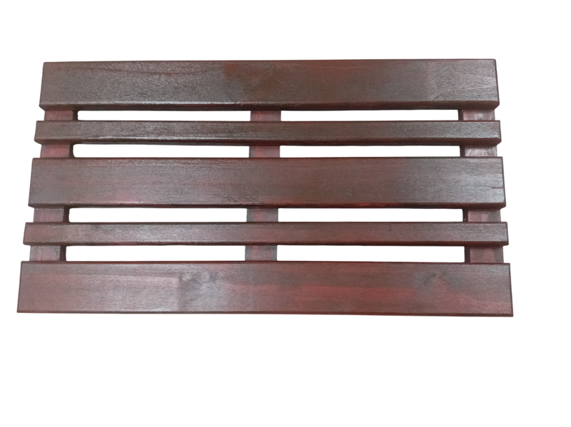 Modern &amp; Stylish Solid Pine Quality Wooden Bath Mat - by FORWOOD