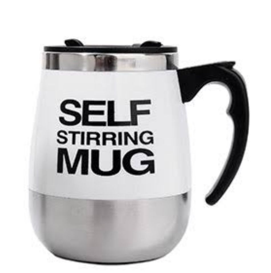 Novelty 450ml Automatic Electric Stirring Coffee Mug | Buy Online in ...