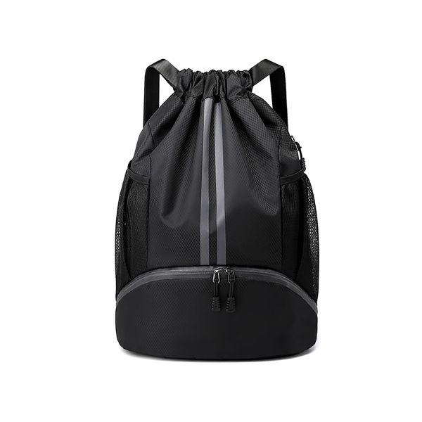 Sports Drawstring Backpack Bag Waterproof Drawstring Gym Bag for Men Women