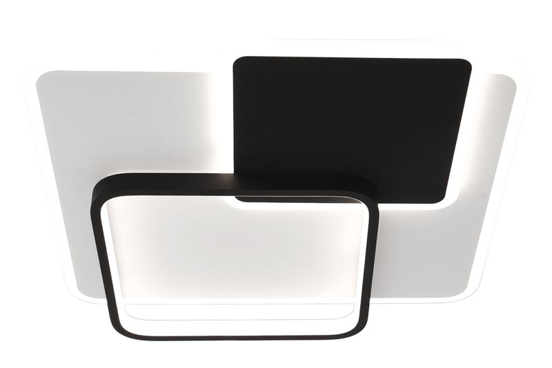 Bright Star Lighting Black and White LED Ceiling Fitting - CF612 CCT 45 Watt