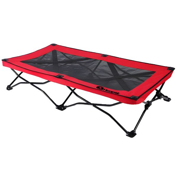 Dog Bed Elevated Cooling Outdoor Dog Bed, Folding Cat/Dog Rack Mesh Dog Bed